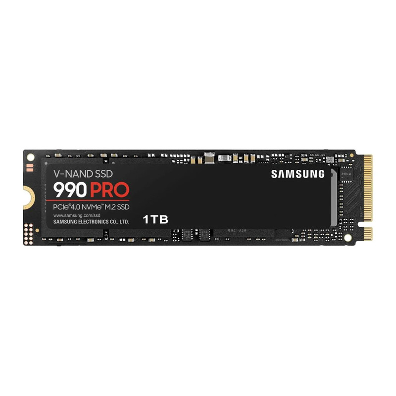 Samsung 990 Pro 1TB NVMe Gen 4 M.2 Internal SSD - مساحة تخزين